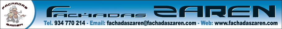 IDG GRUP WEB - IMAGEN CORPORATIVA Y PUBLICIDAD. ROTULACIÓN. Diseñamos LONAS, BANDEROLAS, PANCARTAS para las obras de empresas de construcción y rehabilitación de edificios. Frontlit, microperforadas con rejilla pvc, solvotex,... Cliente: FACHADAS ZAREN.
